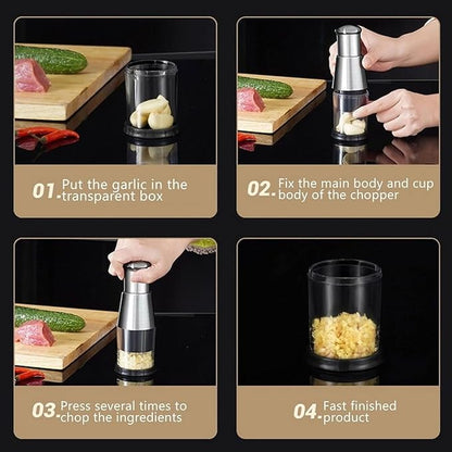 Pressed Garlic Chopper